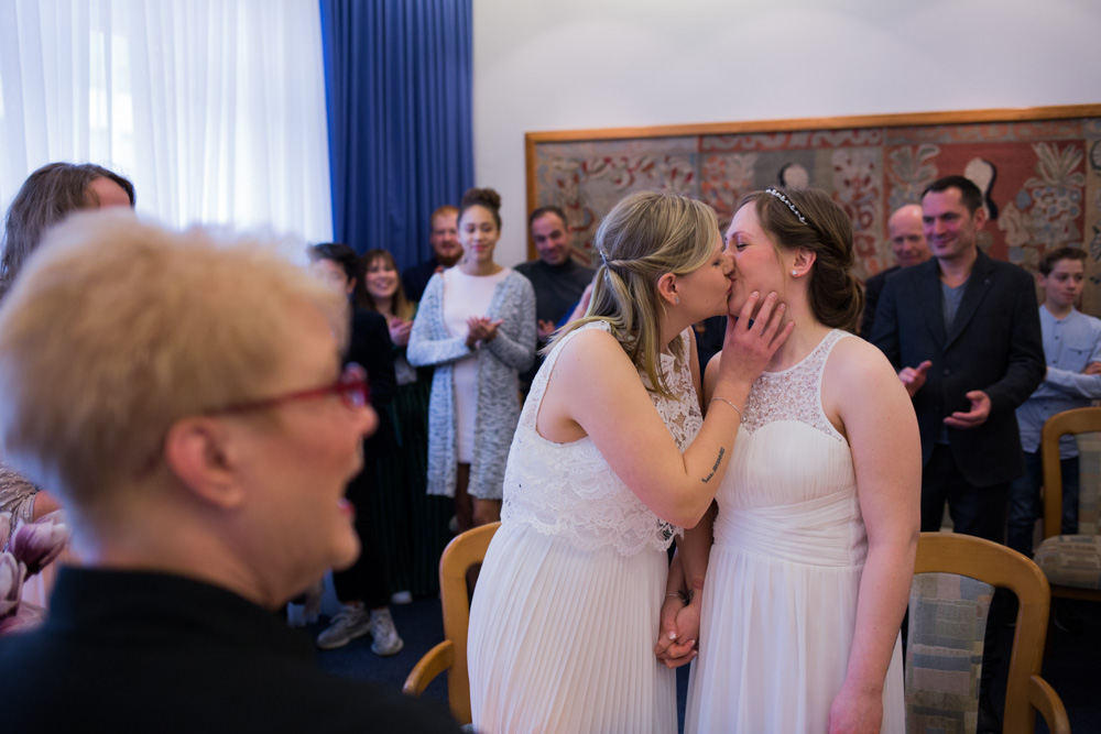 Hochzeit im Standesamt Wandsbek und Ohlendorffsche Villa in Volksdorf